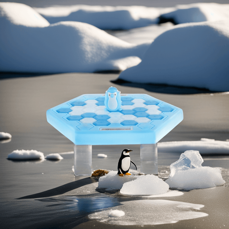 Quebra Gelo do Pinguim: Salve o Pinguim - GrandeEspaço